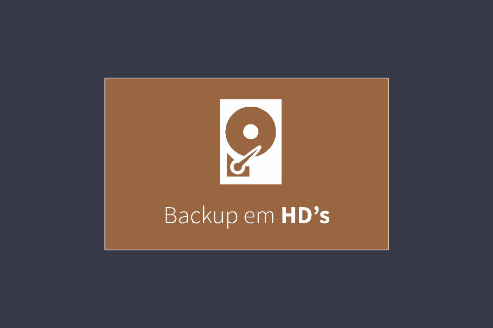 Como Fazer Backup HD