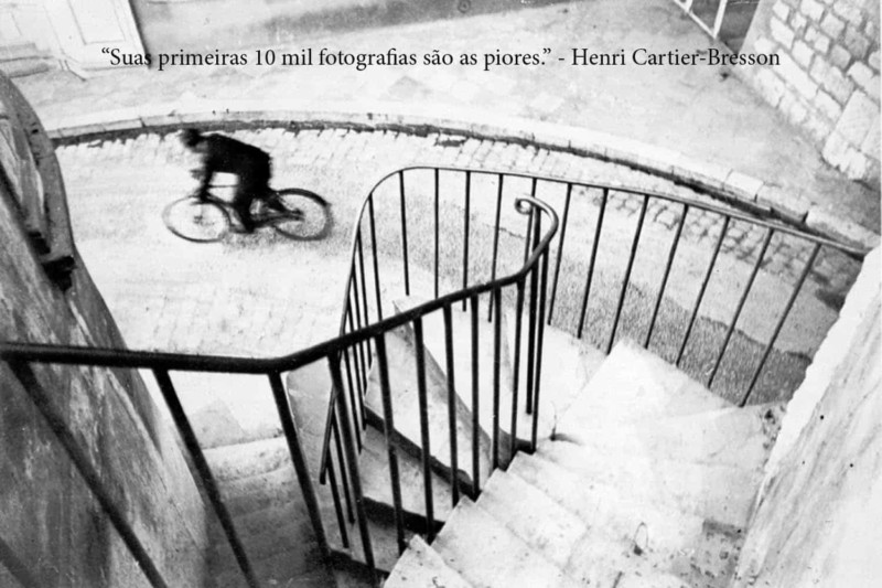 Frases de Fotografia Cartier Bresson Bike