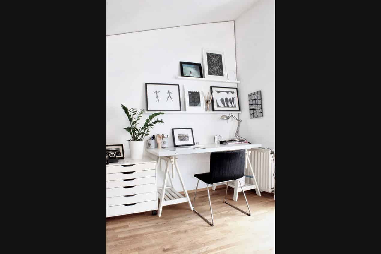 Home Office Fotografia Branco