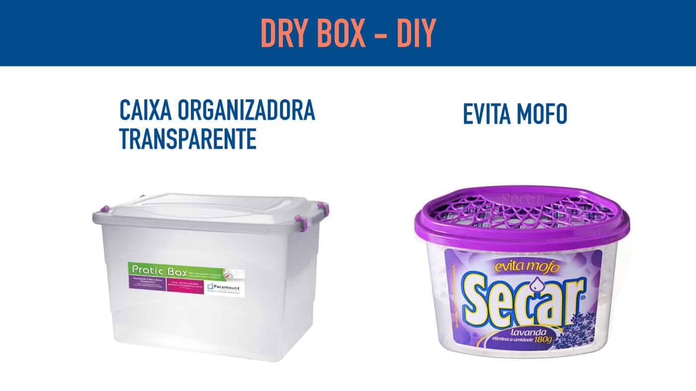 Dry Box DIY - Guardar Equipamentos Fotográficos