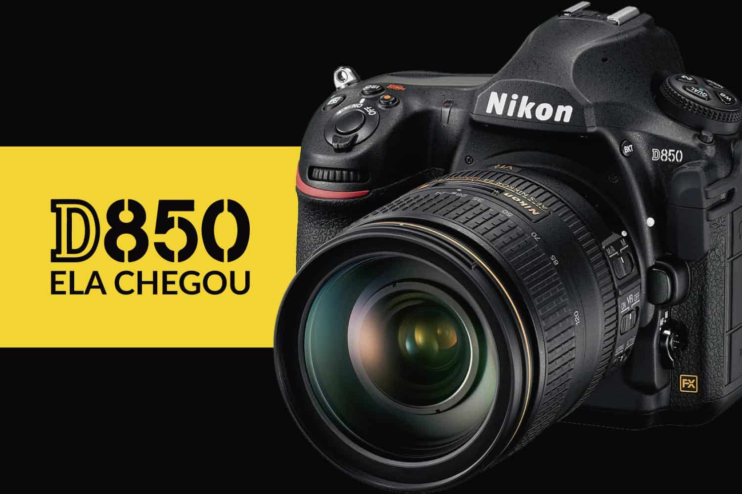 You are currently viewing A nova Nikon D850 chega com tudo e mostra que a marca está atenta